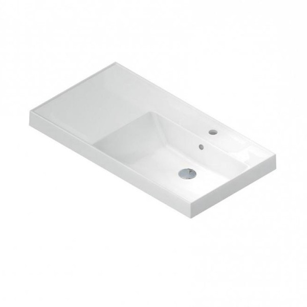 Раковина на тумбу La Fenice Cubo CU.NN.90R, чаша справа. Фото 1