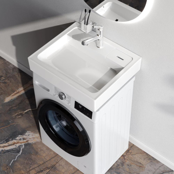 Раковина над стиральной машиной, 60х50 см. Фото 3