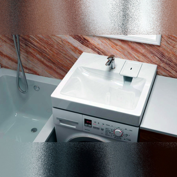 Раковина над стиральной машиной Maretti KA13SM26-844, белая. Фото 4