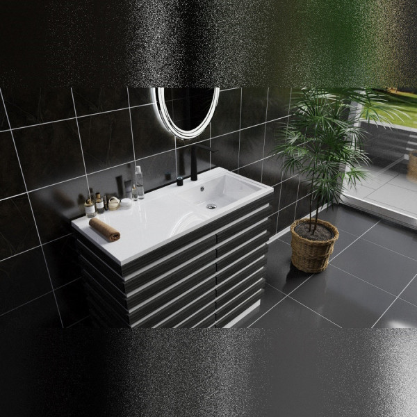 Раковина над стиральной машиной Maretti UM13SM44-844, белая. Фото 5