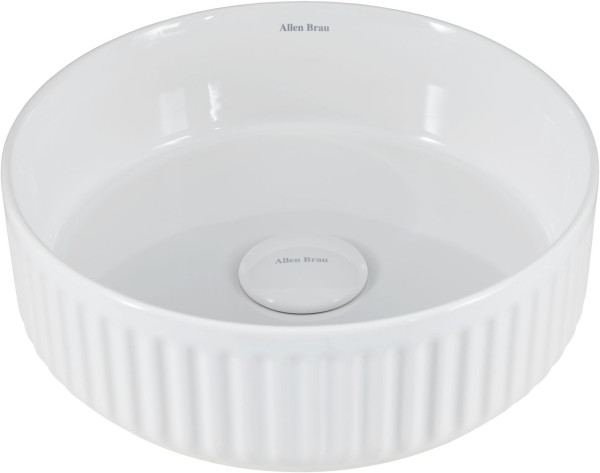 Раковина накладная Allen Brau Fantasy Line 36 4.11032.20 белый. Фото 1