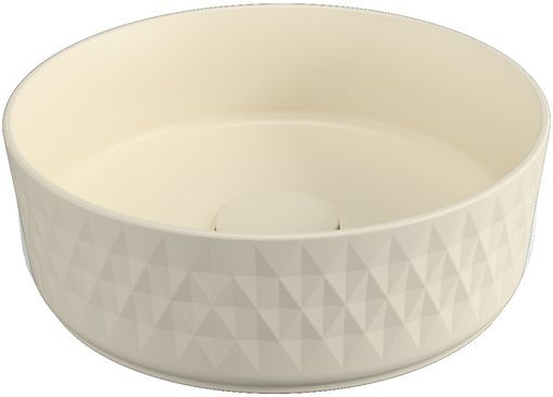 Раковина накладная Allen Brau Fantasy Romb 36 4.11033.IV айвори. Фото 1