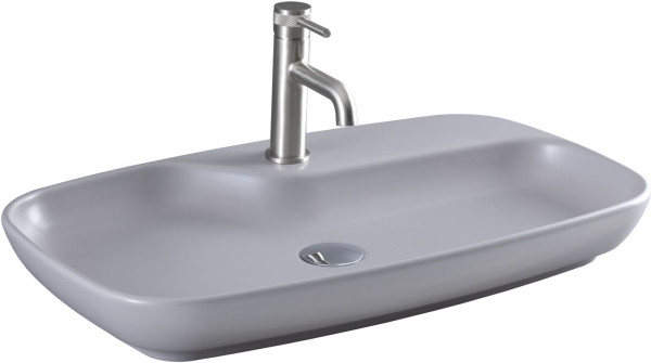 Раковина накладная Allen Brau Liberty 4.32011.AN антрацит. Фото 1