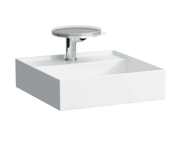 Раковина накладная Laufen Kartell 46х46х12 керамика, цвет Белый (8153310001041). Фото 1