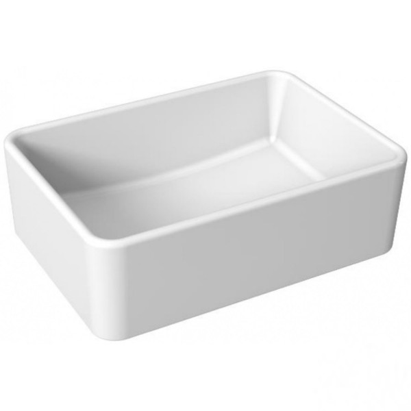 Раковина накладная Roca MILA 50х35х19 керамика, цвет Белый (732700B000). Фото 1