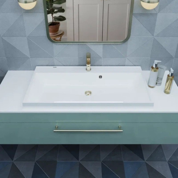 Раковина Paola Alba 1000, белый. Фото 5