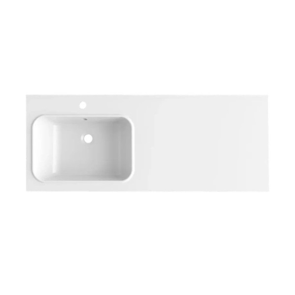 Раковина Paola Bella 1200 L, белый. Фото 3