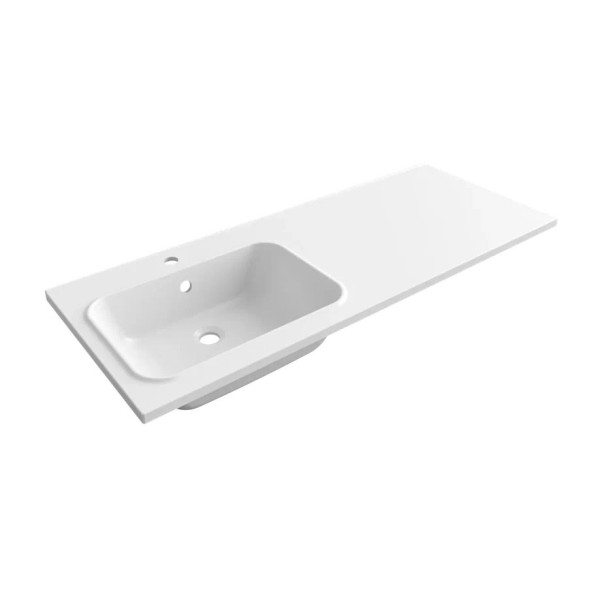 Раковина Paola Bella 1200 L, белый. Фото 4