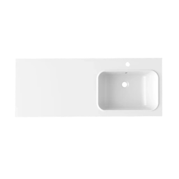 Раковина Paola Bella 1200 R, белый. Фото 3