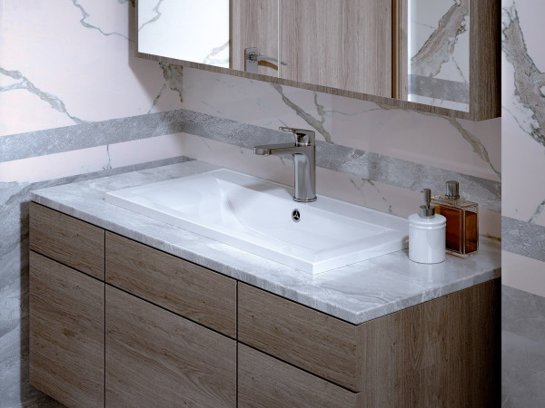 Раковина Paola Elegante 900, белый. Фото 4