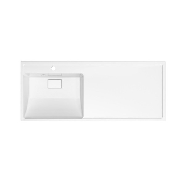 Раковина Paola Magenta 1200 L, белый. Фото 1