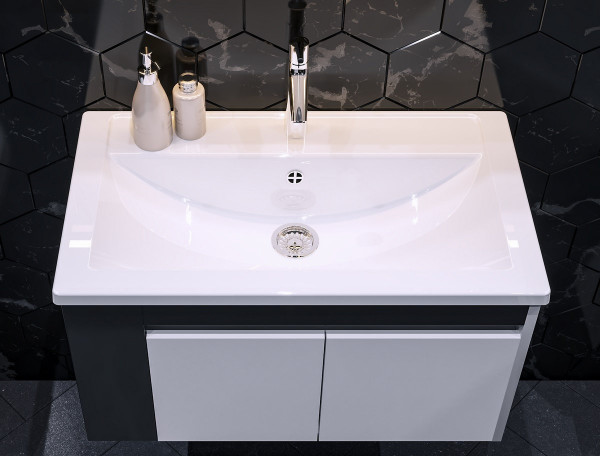 Раковина Paola Mario 700, белый. Фото 4