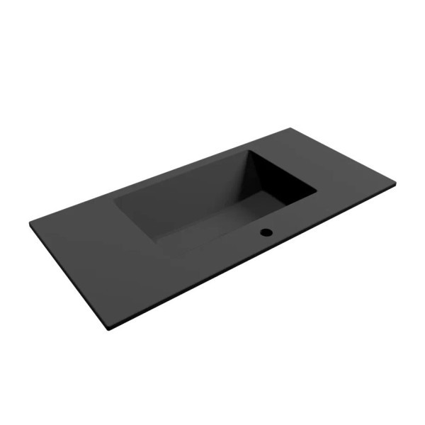 Раковина Paola Nero 1000 ST-B, черный. Фото 5