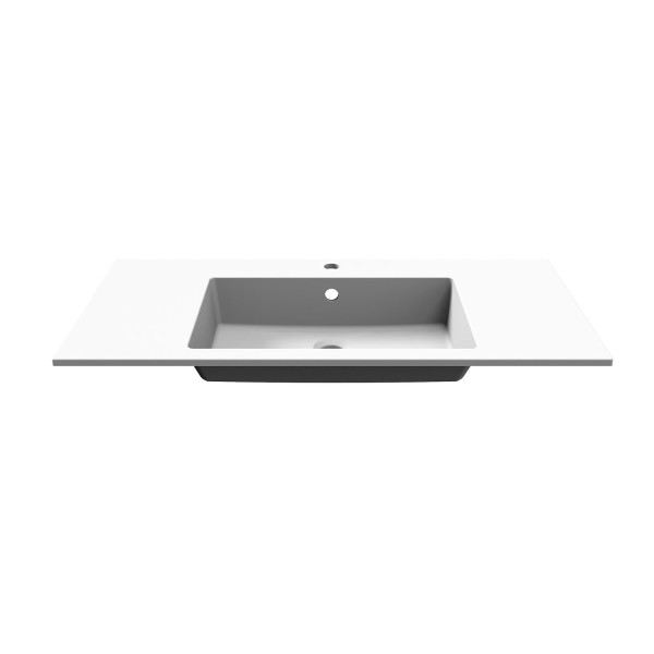 Раковина Paola Nero 1000 ST-W, белый. Фото 3