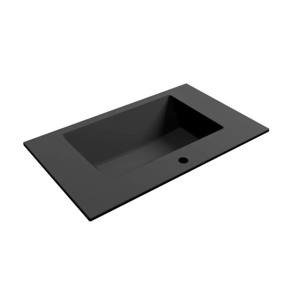Раковина Paola Nero 800 ST-B, черный. Фото 5
