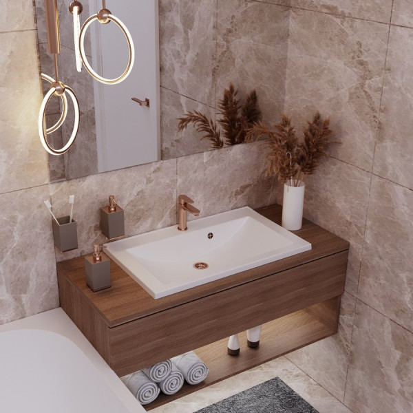 Раковина Paola Roma 750, белый. Фото 4