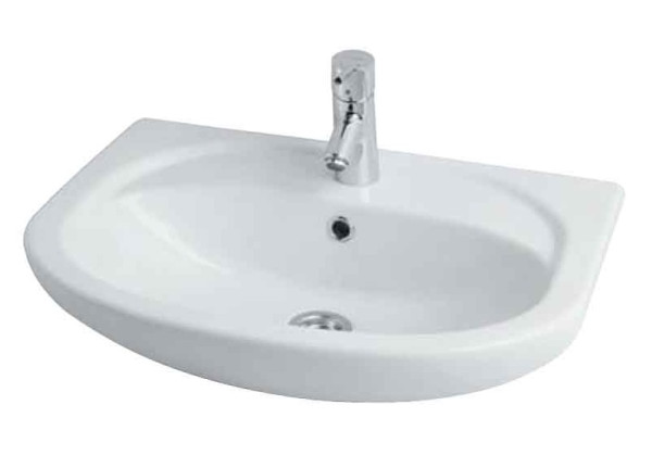 Раковина подвесная AQUATON 61х46х18.6 керамика, цвет Белый (1WH110195). Фото 1