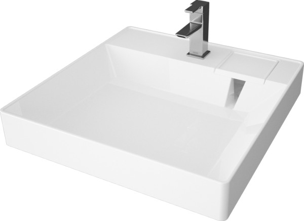 Раковина подвесная Azario SHARP 60х50х10 Белый (CS00078298). Фото 1