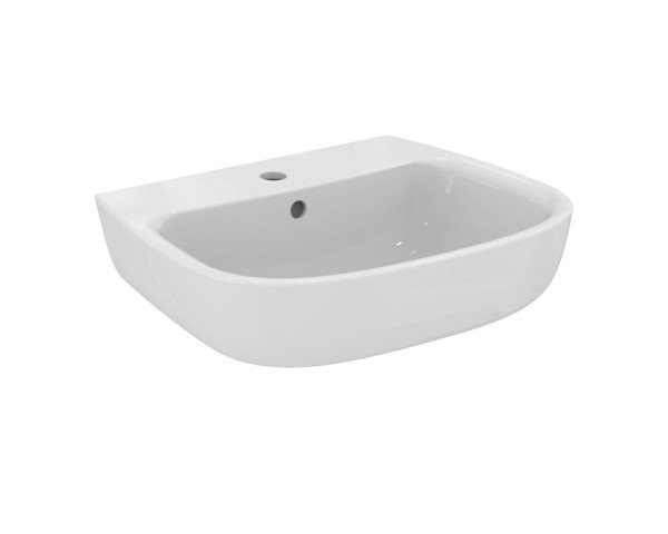 Раковина подвесная Ideal Standard ESEDRA 55х45х18 фаянс, цвет Белый (T279901). Фото 1