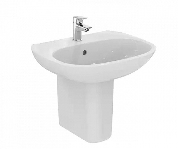 Раковина подвесная Ideal Standard TESI 60х47.5х13.5 керамика, цвет Белый (T352201). Фото 1