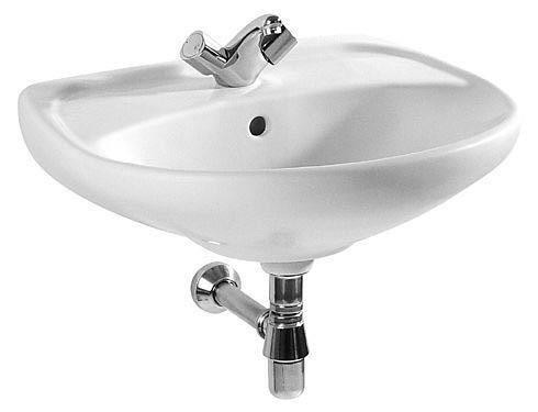 Раковина подвесная Jika LYRA 55х45х19 фаянс, цвет (8142710001049). Фото 1