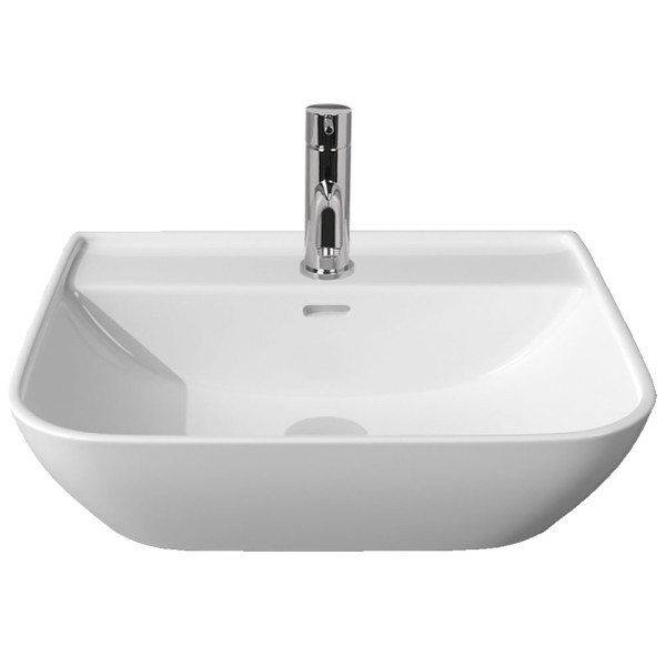 Раковина подвесная Kale BABEL 60х50х19 керамика, цвет Белый матовый (310200200047(7111110500)). Фото 1