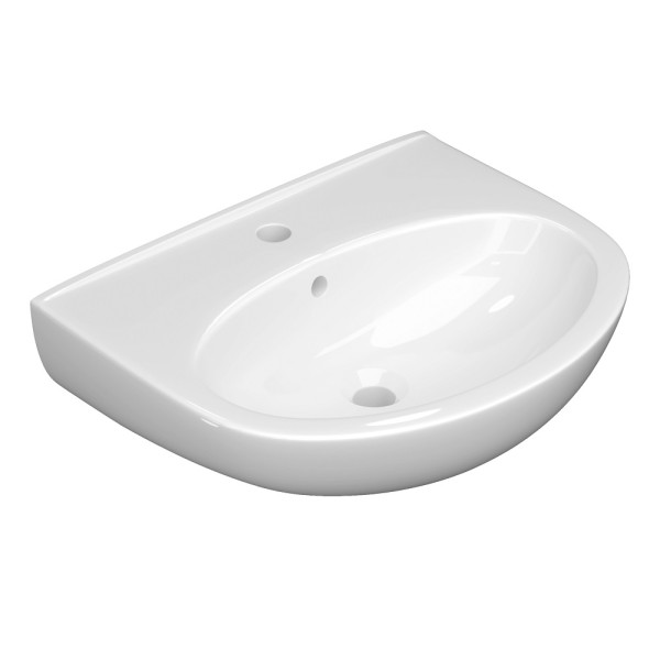 Раковина подвесная КЕРАМИН 46х34.5х17 , цвет Белый (CS00076893). Фото 1