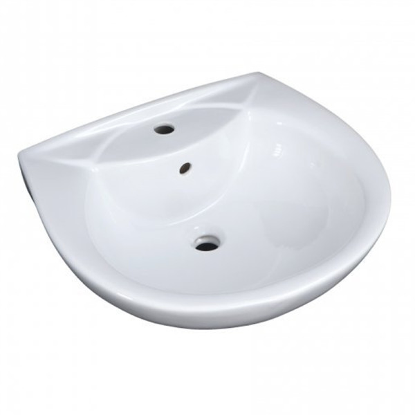 Раковина подвесная Лобненский Стройфарфор 50х55х20 санфарфор, цвет Белый (10/1/5/163). Фото 1
