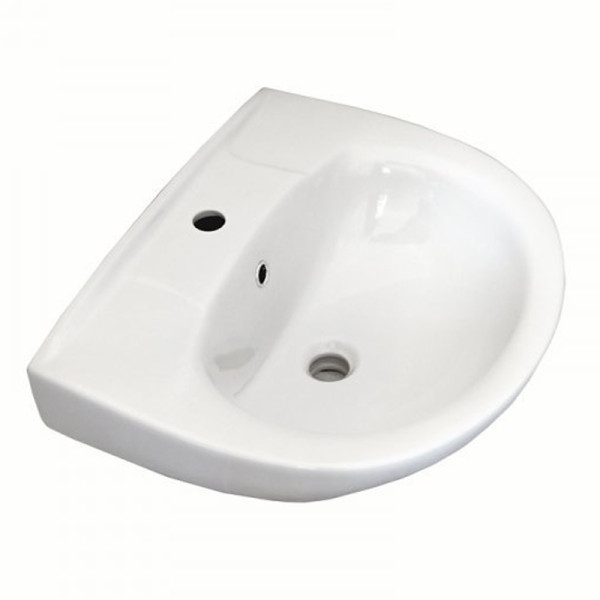 Раковина подвесная Лобненский Стройфарфор 55х44.5х20 санфарфор, цвет Белый (10/1/5/176). Фото 1