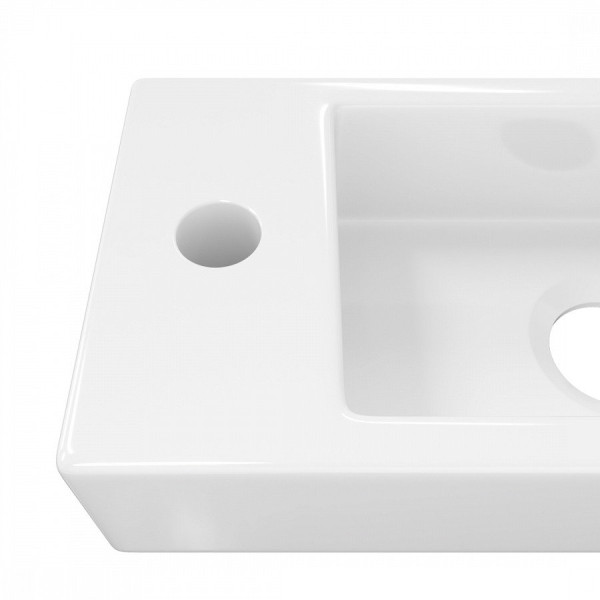 Раковина подвесная Maretti AR13PD37-844, белая. Фото 5