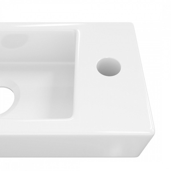 Раковина подвесная Maretti AR13PD38-844, белая. Фото 4
