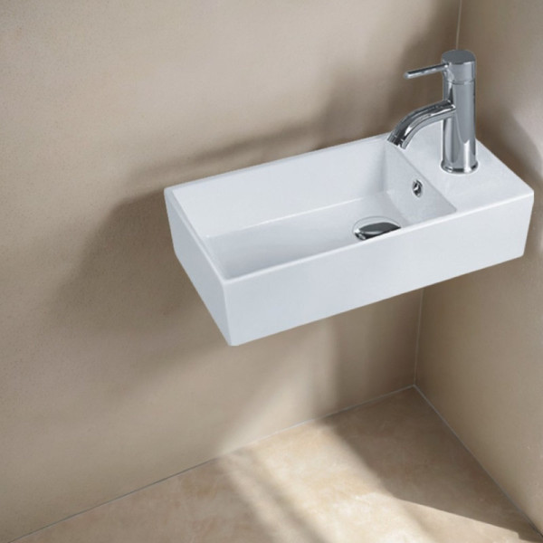 Раковина подвесная Olive s VIVI VV33146, белый. Фото 3