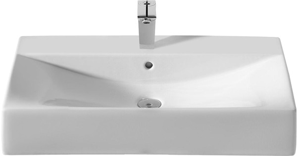Раковина подвесная Roca DIVERTA 75х44х15 керамика, цвет Белый (7327110000). Фото 1