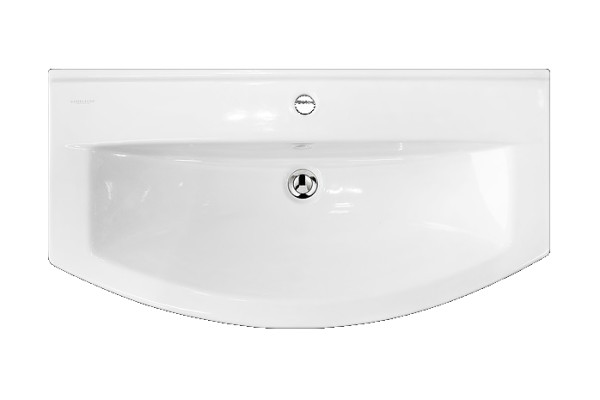 Раковина подвесная Sanita Luxe Best 85х42.7х20 керамика, цвет (BST85SLWB01). Фото 1