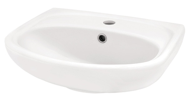 Раковина подвесная Santek Анимо-50 50х40х19 фаянс, цвет Белый (1WH110496). Фото 1