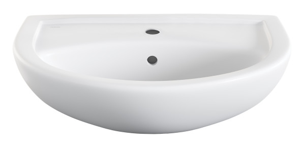Раковина подвесная Vitra Norm Norm Fit 60х46х19 санфарфор, цвет Белый (6895B0991778). Фото 1