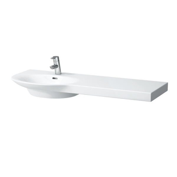 Раковина -столешница Laufen Palace 46х120х14.5 Белый (8167060001041). Фото 1