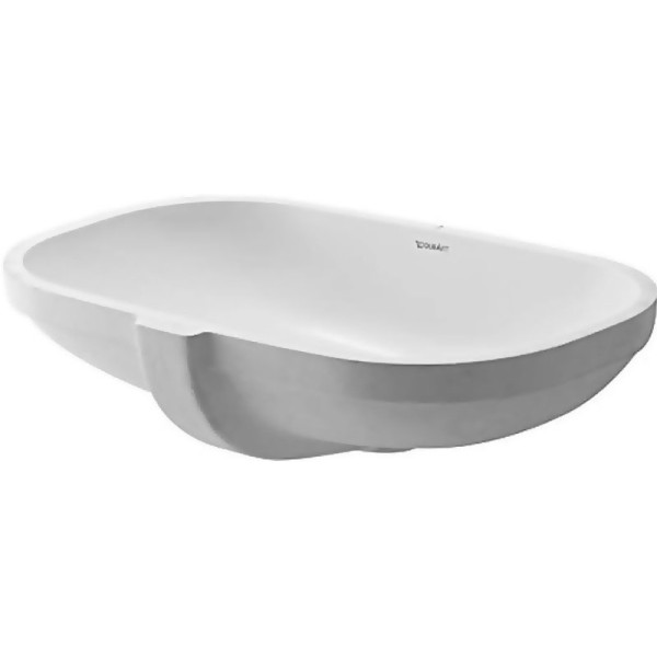 Раковина встраиваемая снизу Duravit D-CODE 29х49х18, фаянс, цвет Белый (0338490000). Фото 1