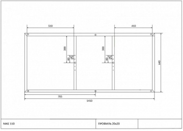 Рама Cersanit для ванны NIKE 150. Фото 2