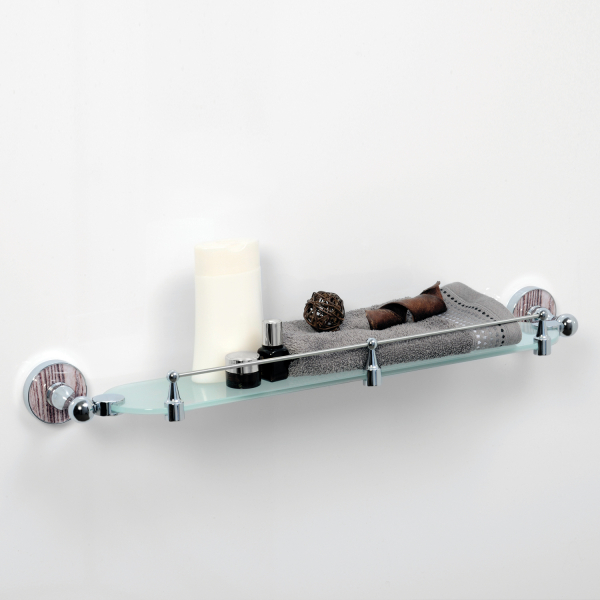 Regen K-6944 Полка стеклянная с бортиком. Фото 3