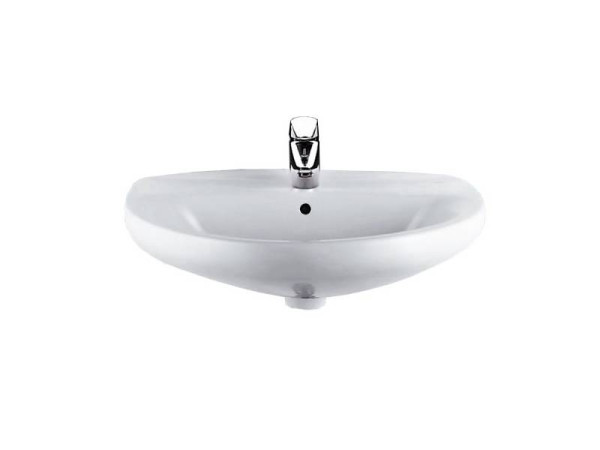 Roca 7.3273.9.300.Y Victoria Раковина 560х460х195 мм, с отв. под смеситель, с отв. перелива. Фото 1