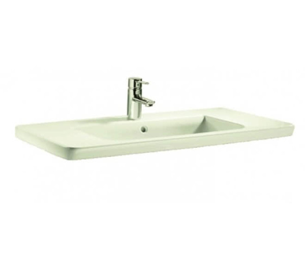 Roca 7.3274.7.100.0 The Gap Раковина накладная 700x440 мм, с отв. под смеситель, с отв. перелива. Фото 1