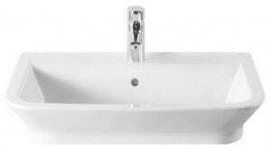 Roca 7.3274.7.300.0 The Gap Раковина 650x470 мм, с отв. под смеситель, с отв. перелива. Фото 1