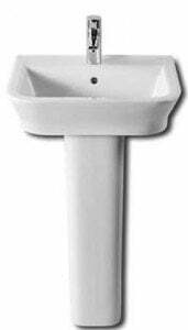 Roca 7.3274.7.500.0 The Gap Раковина 550x470 мм, с отв. под смеситель, с отв. перелива. Фото 1