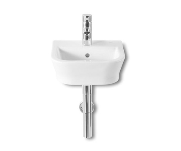 Roca 7.3274.7.900.0 The Gap Раковина 350x320 мм, с отв. под смеситель, с отв. перелива. Фото 1