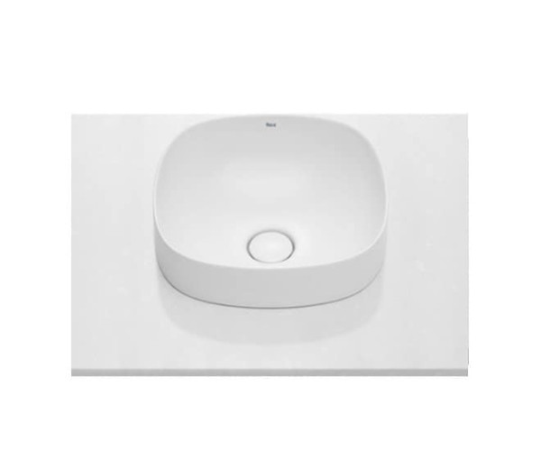 ROCA 7.3275.0.R00.0 Раковина Inspira Soft 37х37. Фото 1