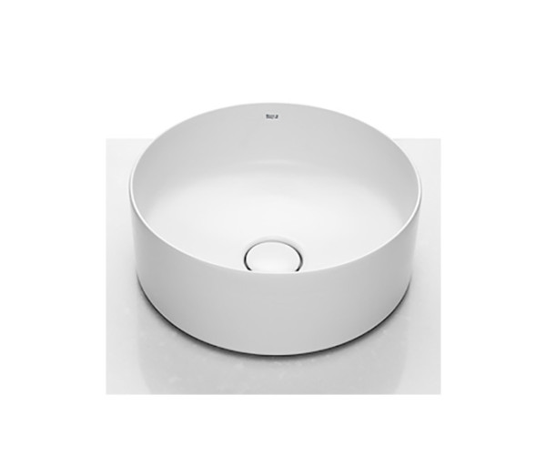 Roca 7.3275.2.300.0 Inspira Round Раковина накладная Ø37 мм, с керам. донным клапаном Ø72 мм. Фото 1