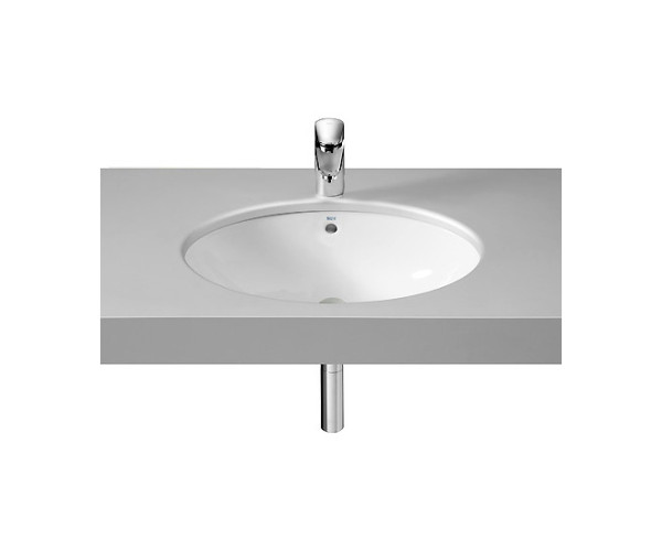 Roca 7.3278.9.900.0 Grand Berna Раковина 620х390, с отв. перел., овал, встраиваемая снизу. Фото 1