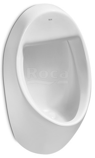 Roca 7.3594.5.F00.0 Euret Писсуар, задний подвод воды, каскадная смывная система. Фото 1