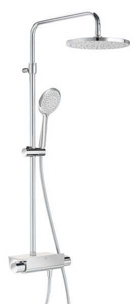 Roca 7.5A97.8.8C0.0 Deck Душевая система для душа, с терм., Ø254/130 мм, 1/4 режима. Фото 1